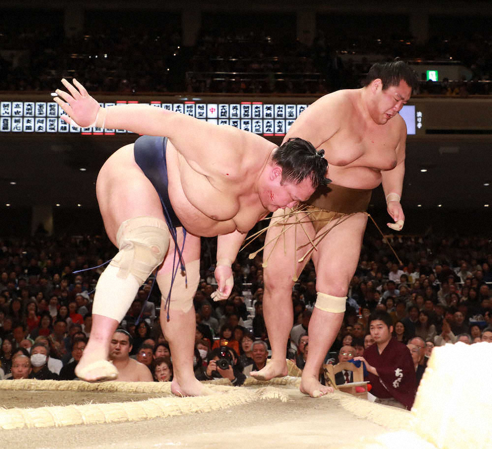 北勝富士　“天覧相撲”説明役の師匠の前で自己最高タイ11勝目「あれがうちの力士…と」