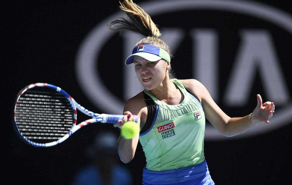 女子テニスまた新星　21歳ケニン、世界1位撃破　初決勝進出「誇りに思う」