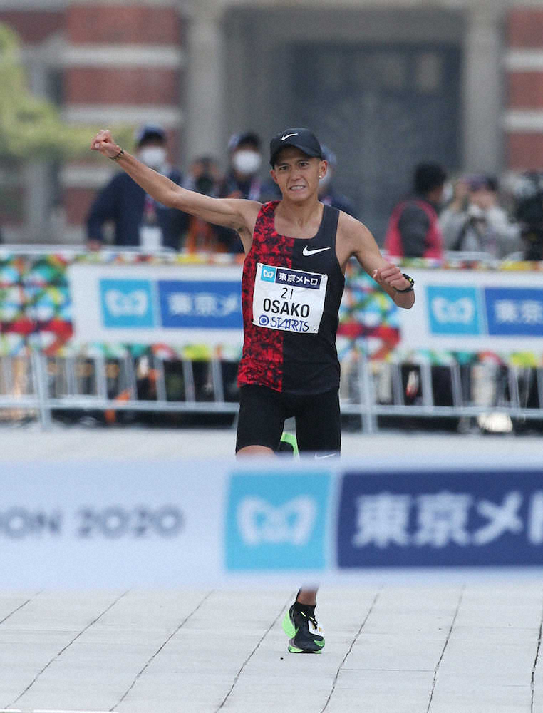 東京マラソン上位成績　トップ10に日本人4選手
