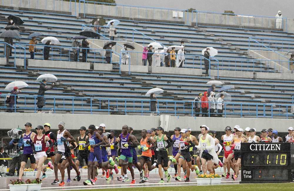 びわ湖毎日マラソン上位成績　日本勢は5人がトップ10入り