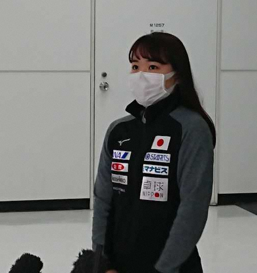 美誠、混合複Vで五輪ランク2位浮上へ　水谷とペア「お互い自由にやっています」