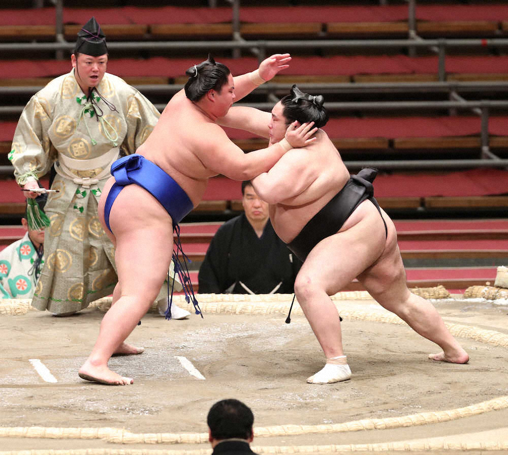 琴勝峰　単独トップ11勝目で十両V前進！「集中して最後まで」