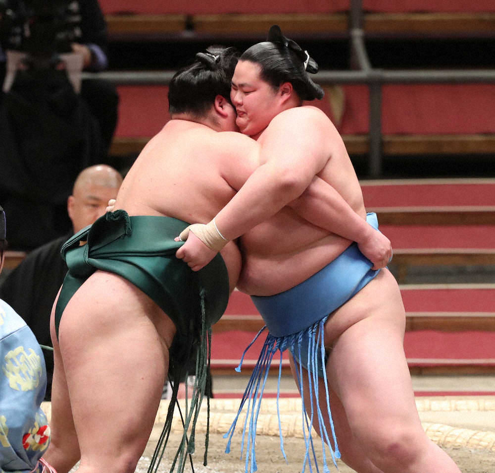 琴ノ若　父もできなかった新入幕での勝ち越し　兄弟子に感謝