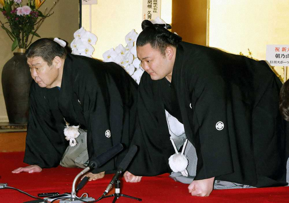 朝乃山、口上で“母校の校訓”を引用「相撲を愛し、力士として正義を全う」