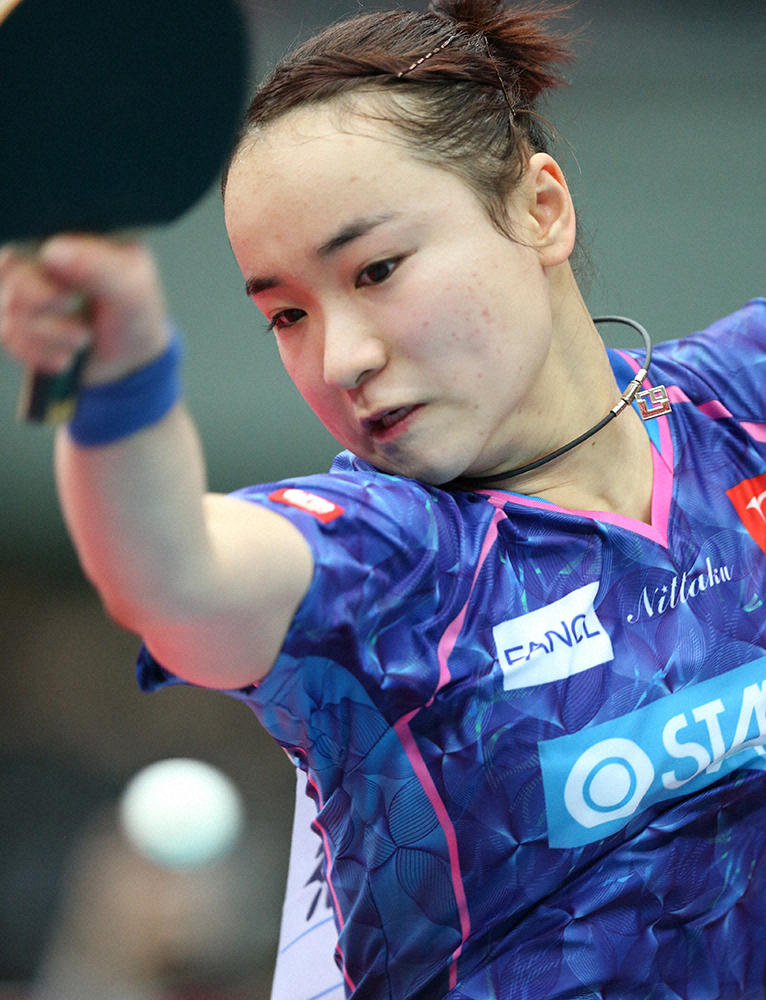 美誠　卓球日本人最高の世界2位「もっと頑張ります」