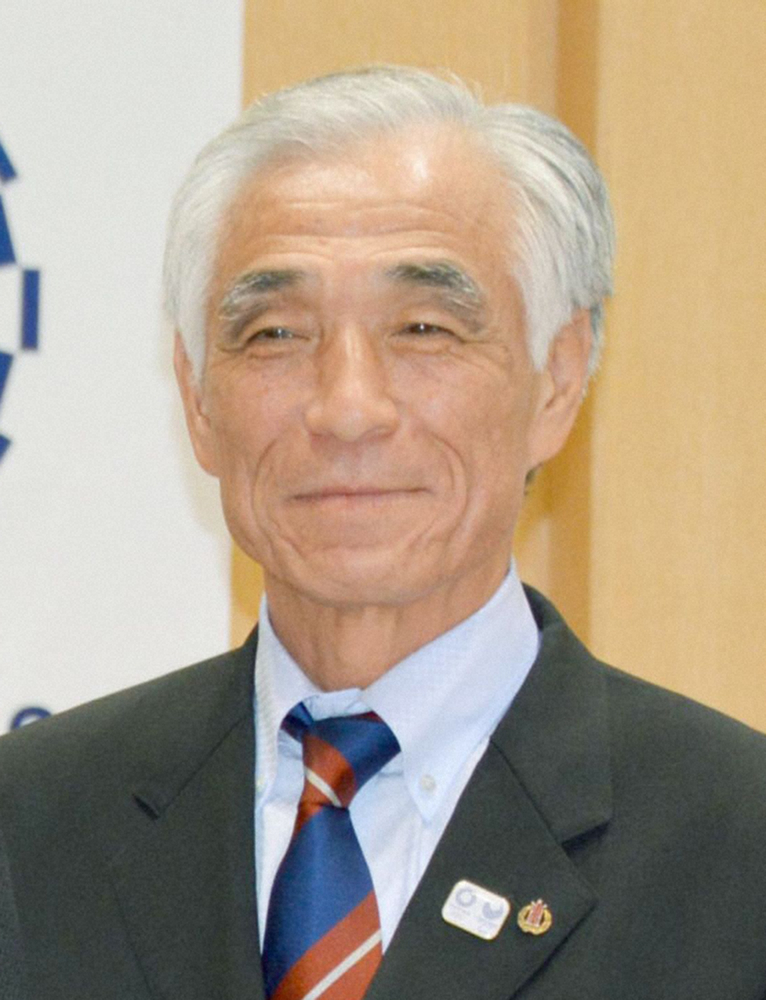 日本水泳連盟の青木剛会長