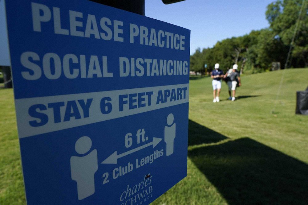 米男子ゴルフツアー、コロナ対策徹底で再開　会場に検査車両入れ地域医療負担軽減
