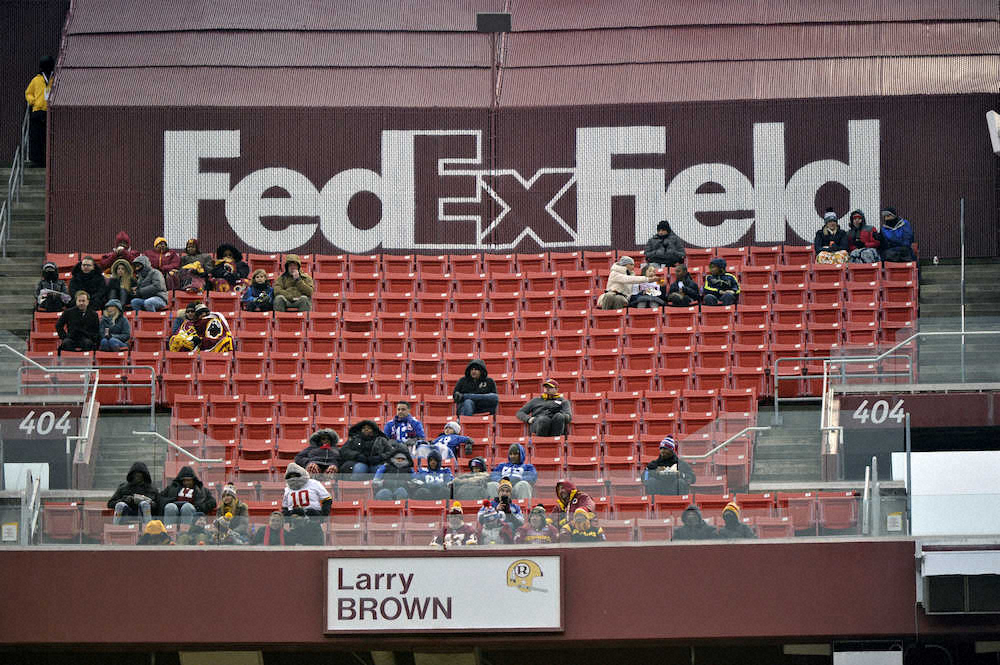 NFLレッドスキンズが窮地　スポンサーのフェデックス社がチーム名変更を求める