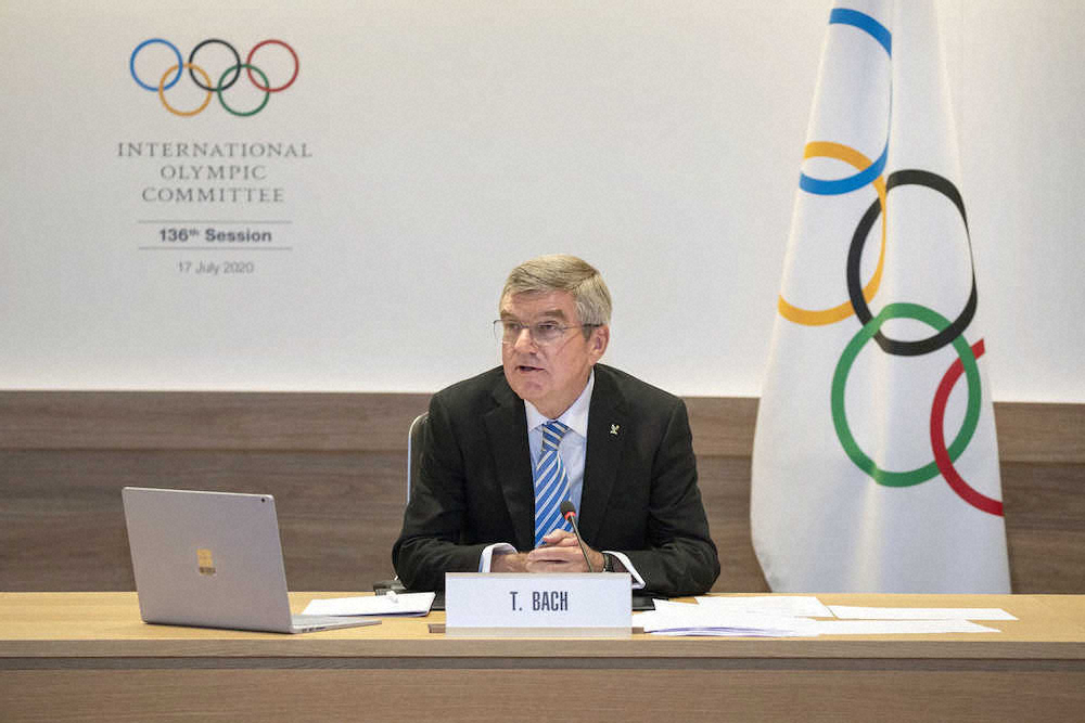 IOCバッハ会長　東京五輪の観客制限示唆「検討すべきシナリオの一つ」