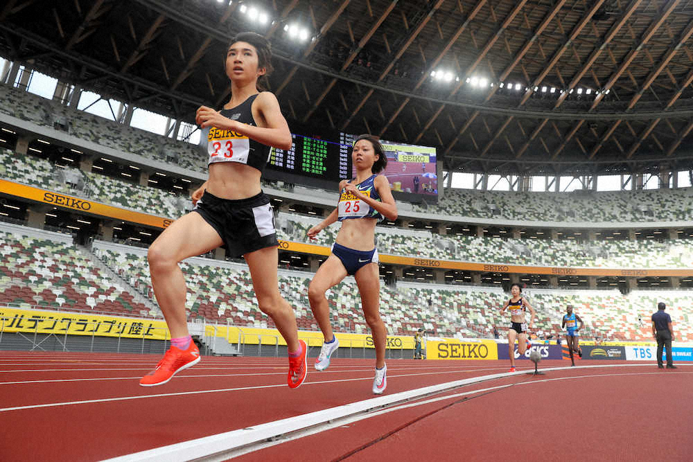 【画像・写真】田中希実　女子1500メートルで14年ぶり日本新　3000メートルに続く快挙「無我夢中だった」