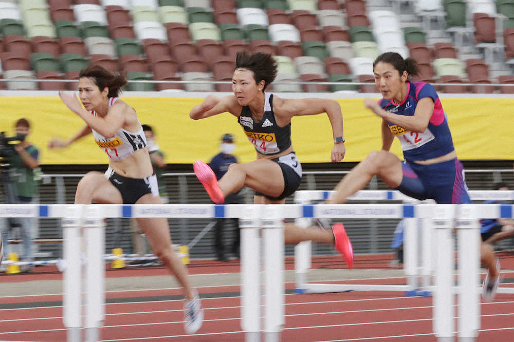 女子100メートル障害・寺田明日香　好記録13秒03で優勝「日本記録への手応えはあります」