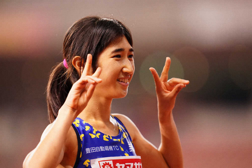 女子1500M　田中希実、ぶっちぎり初女王「堂々とした走り」で2位に5秒差