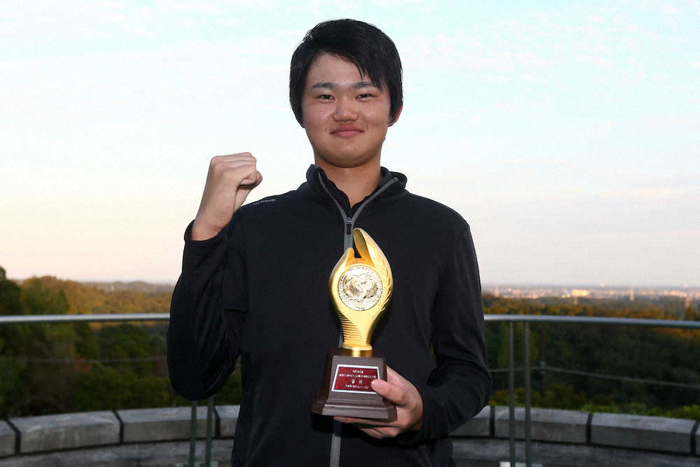 関東中学校ゴルフ選手権　清水、自己ベストに迫るスコアで優勝