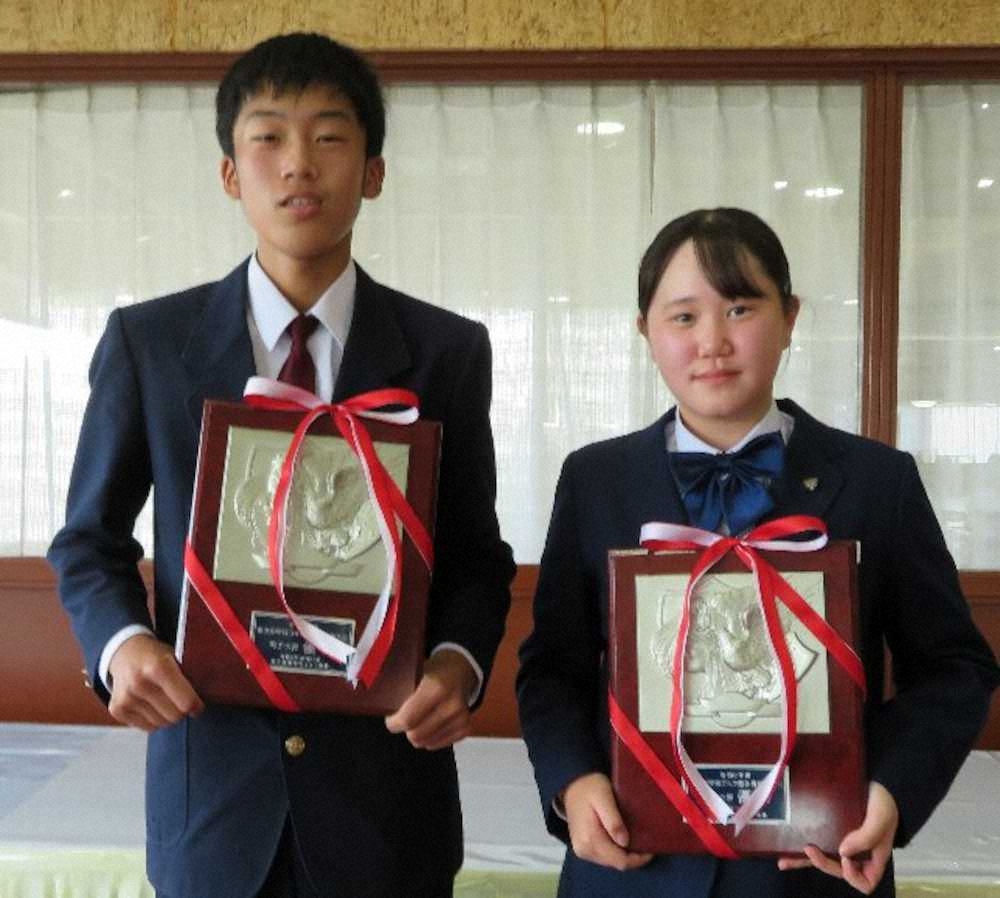 中学男子は工藤颯太が優勝　女子は倉林紅が連覇