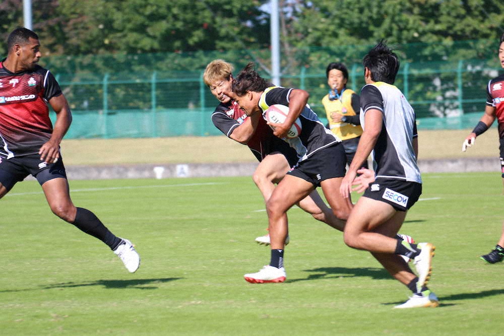 7人制ラグビーが合宿中　“セブンズ伝道師”林大成「注目されるスポーツにしたい！」