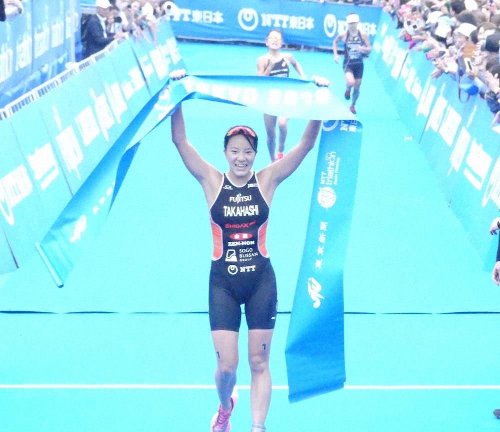 トライアスロン日本選手権　女子史上初の3連覇へ高橋侑子「達成したい」