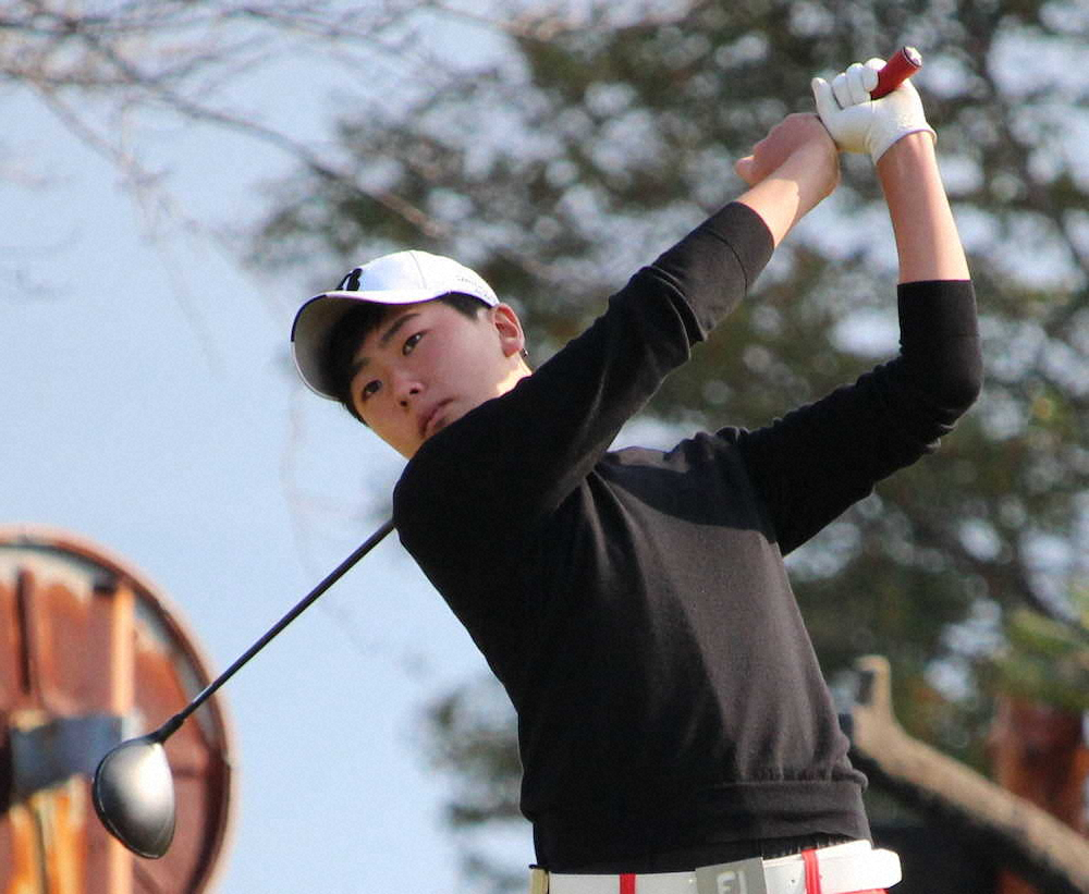 高校男子　1年生の林田直也が初優勝　女子は竹田麗央が逆転制覇　九州高校・中学校ゴルフ選手権