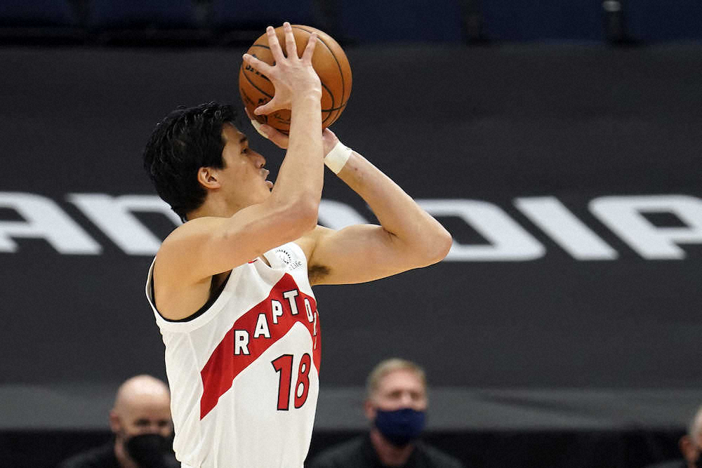 渡辺雄太　ラプターズとツーウエー契約　3季目もNBAでプレー可能に