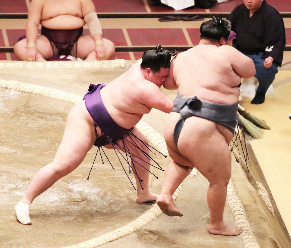 明生5連勝　立浪部屋クラスター乗り越え、初三賞＆新三役視界に