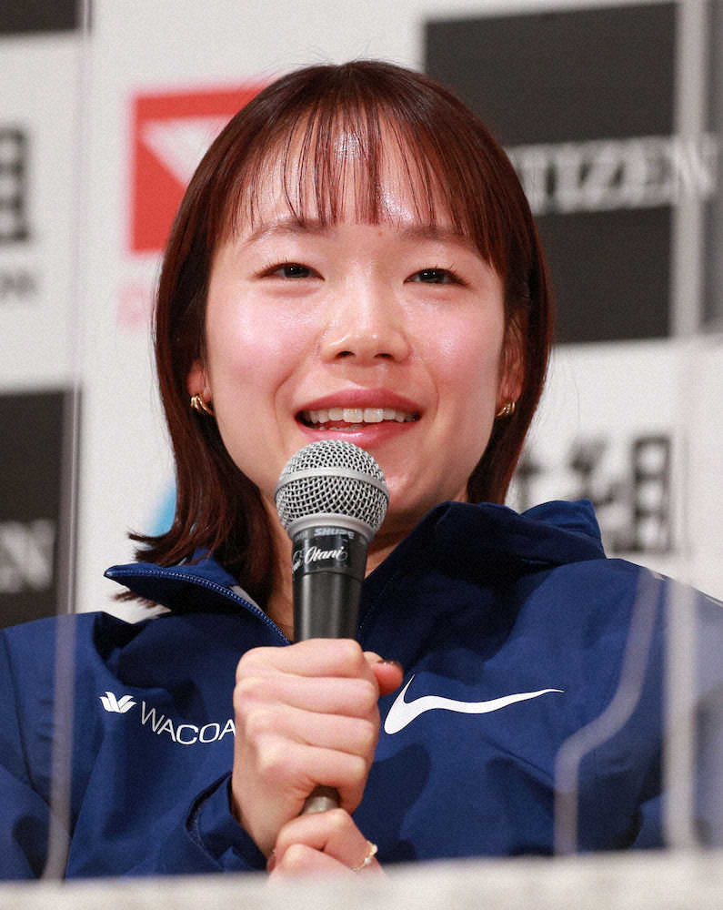 一山麻緒、野口みずきさんの前で日本新宣言「記録にチャレンジ」　31日大阪国際女子マラソン