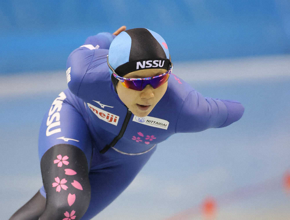 ＜全日本選抜スピードスケート競技会長野大会＞女子1000メートルで優勝した高木美帆