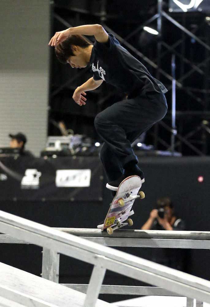 巧みにスケートボードを操る堀米。次なる夢は東京五輪で頂点に立つこと