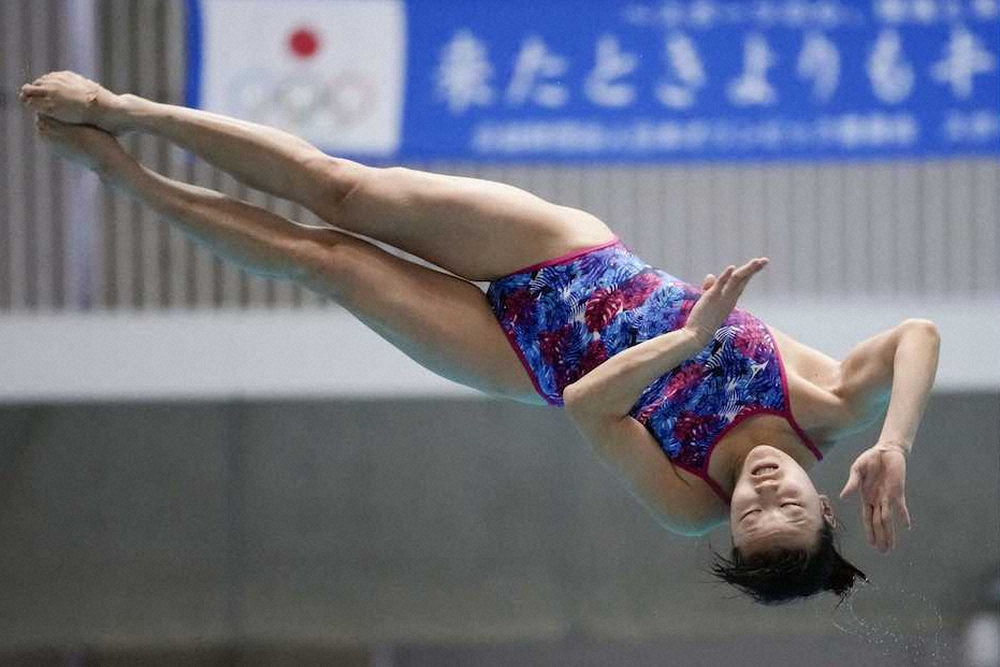 女子飛び込み五輪代表・三上が自己新　国際大会派遣選手選考会