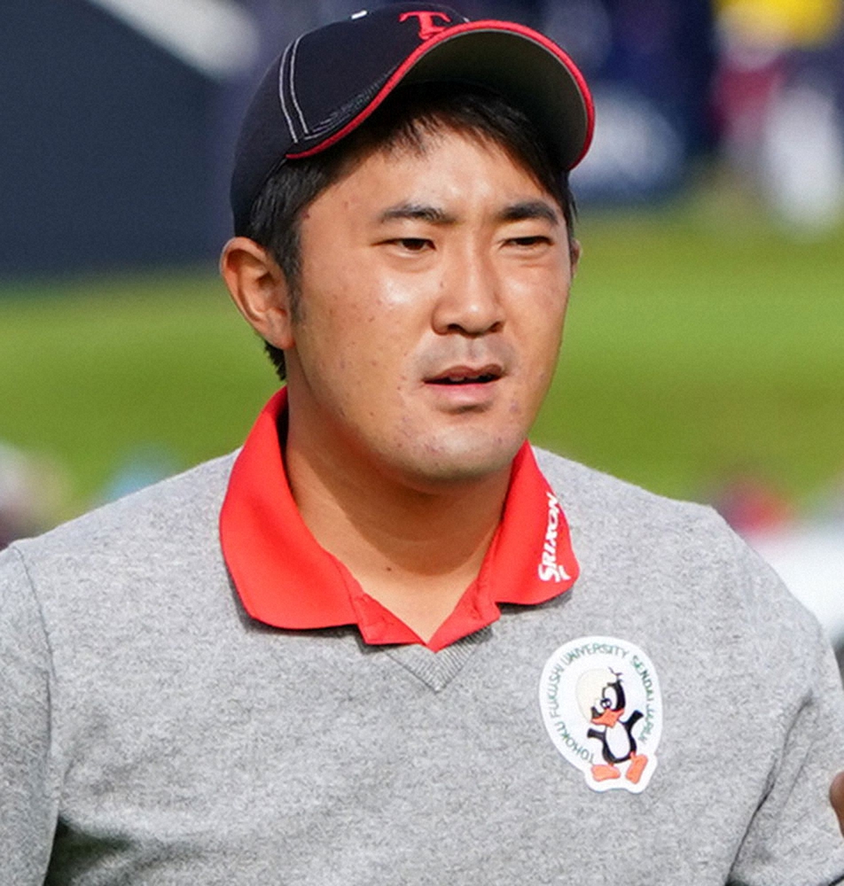 男子ゴルフ金谷拓実　太平洋クラブとスポンサー契約発表　3月1日から5年間