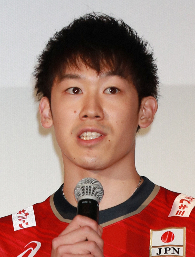 石川祐希　日本代表に選出され「大変光栄」　東京五輪への思い告白「開催してほしい」