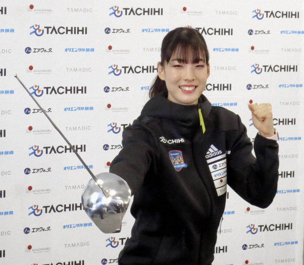 フェンシング女子サーブル五輪代表・江村が日本初のプロ宣言　「自分を信じて頑張っていきたい」