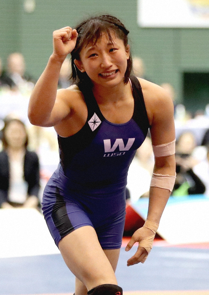 レスリング女子50キロ級・須崎優衣が初の五輪代表に内定