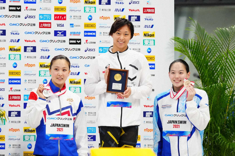 聡美　来年、福岡での世界選手権へ現役続行、女子50平泳ぎ意地のV