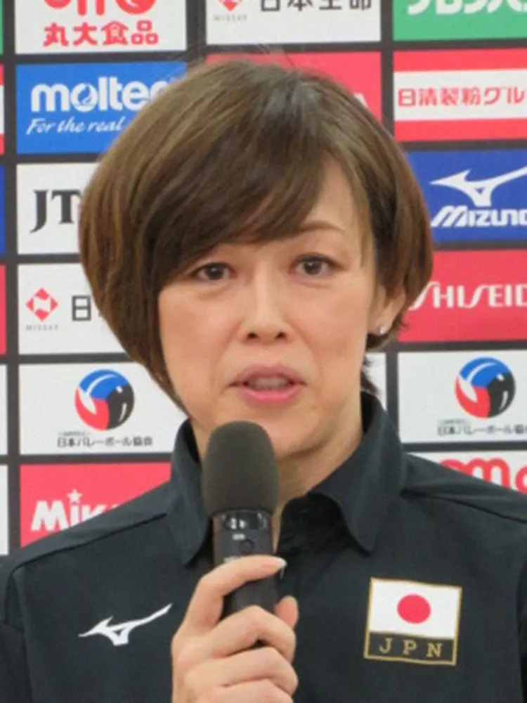 バレー女子・中田監督、セッター争い「絞られていない」　五輪代表12人は6月下旬に決定