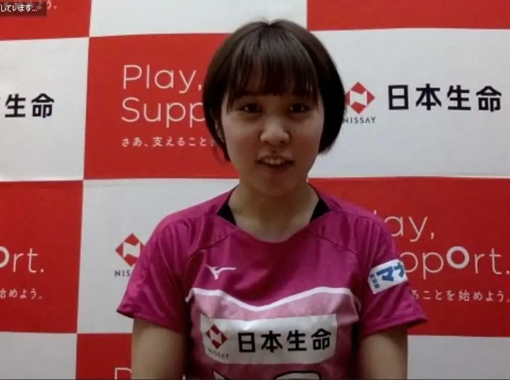 美宇　五輪開催に言及「選手としては東京で戦いたい」、ワクチン接種にも前向き
