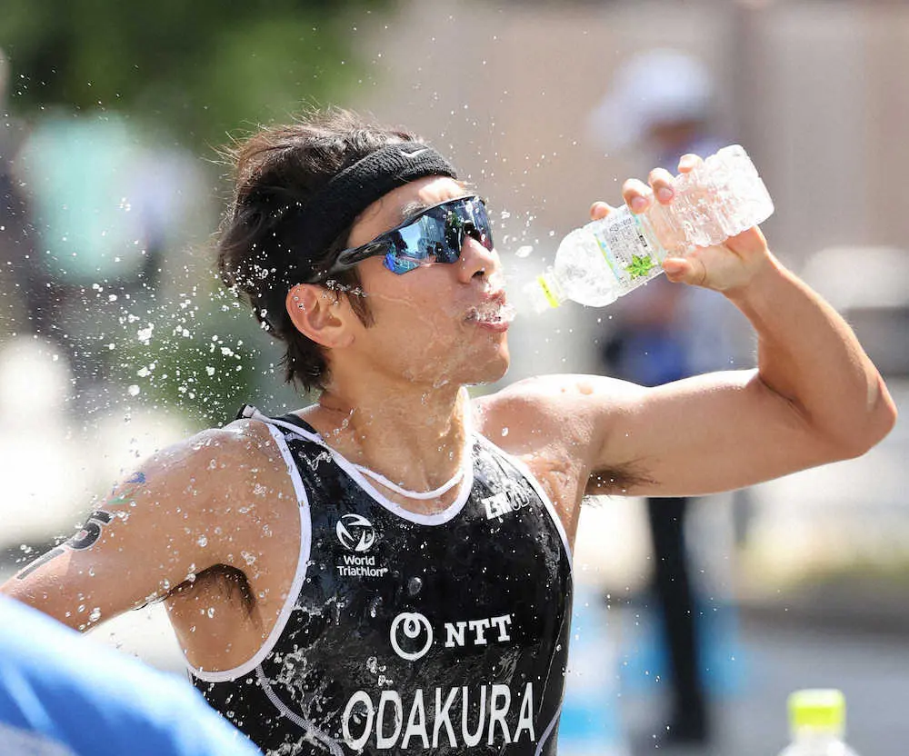 トライアスロン・小田倉「無我夢中」16位で五輪男子代表最有力、得意ランで挽回