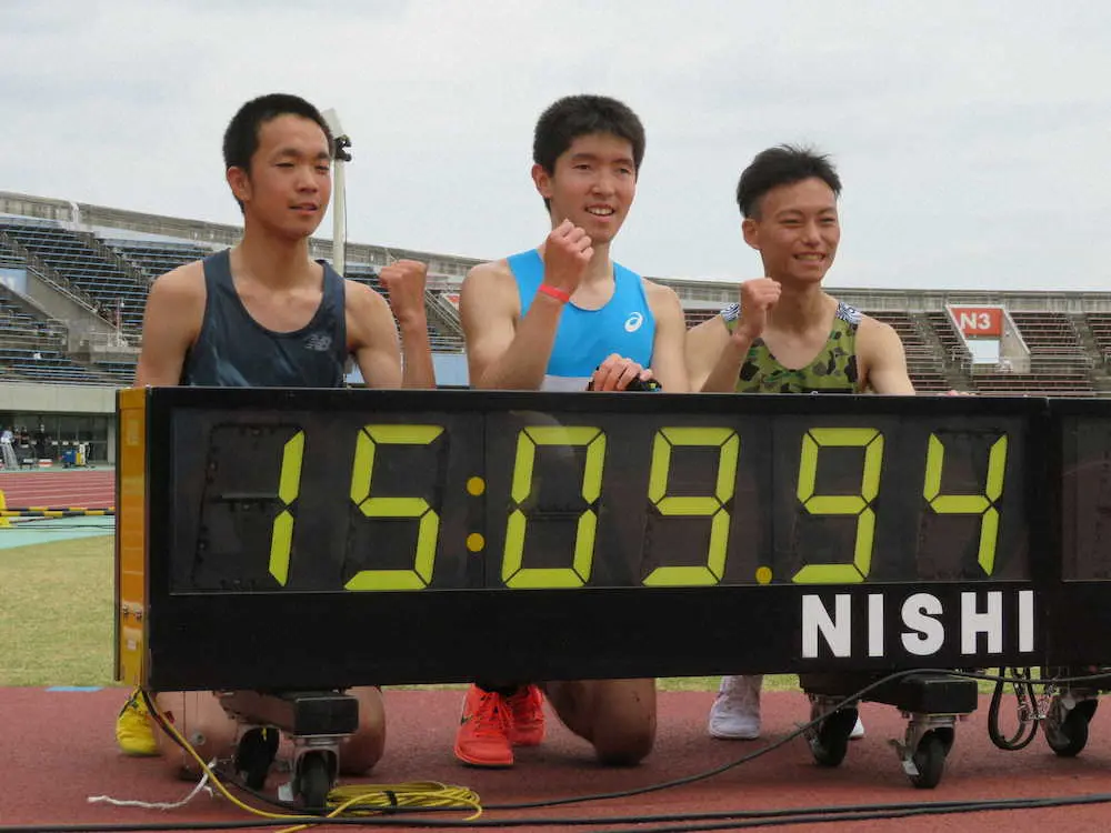 パラ代表・唐沢が世界新V　陸上男子5000メートルで15分9秒94
