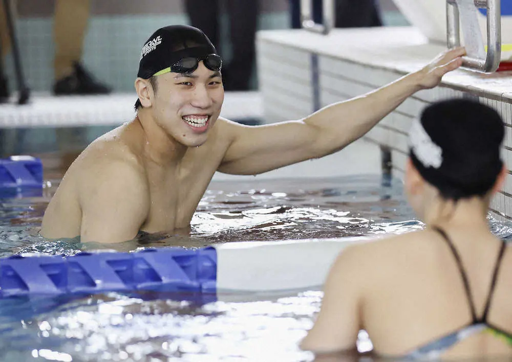松元　競泳五輪本番へ「80％まではきている」、鈴木コーチは激戦予想