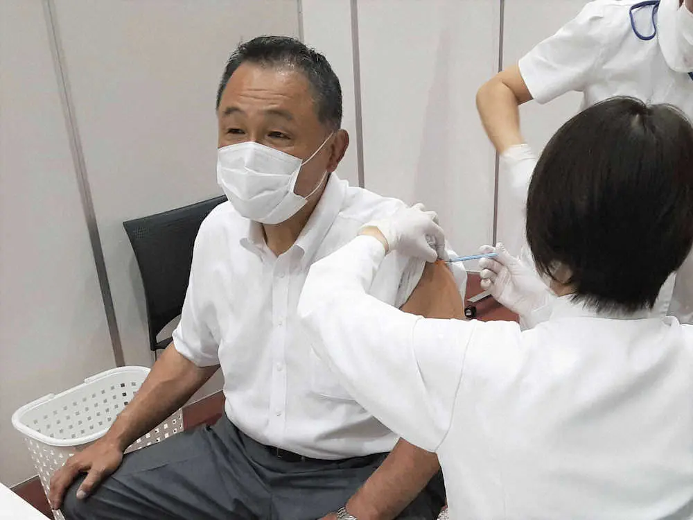 日本選手団95％ワクチン接種へ　JOC山下会長、アスリートへ「後ろめたく思う必要はない」