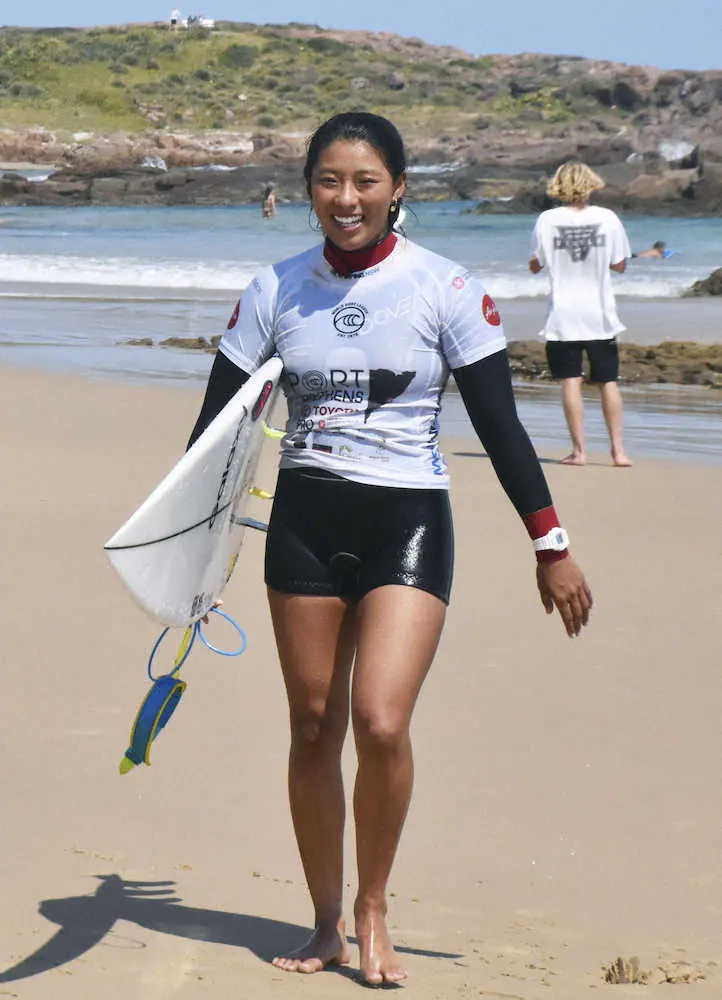 東京五輪サーフィン女子日本代表に前田と都筑　条件付き内定の18歳松田は代表逃す