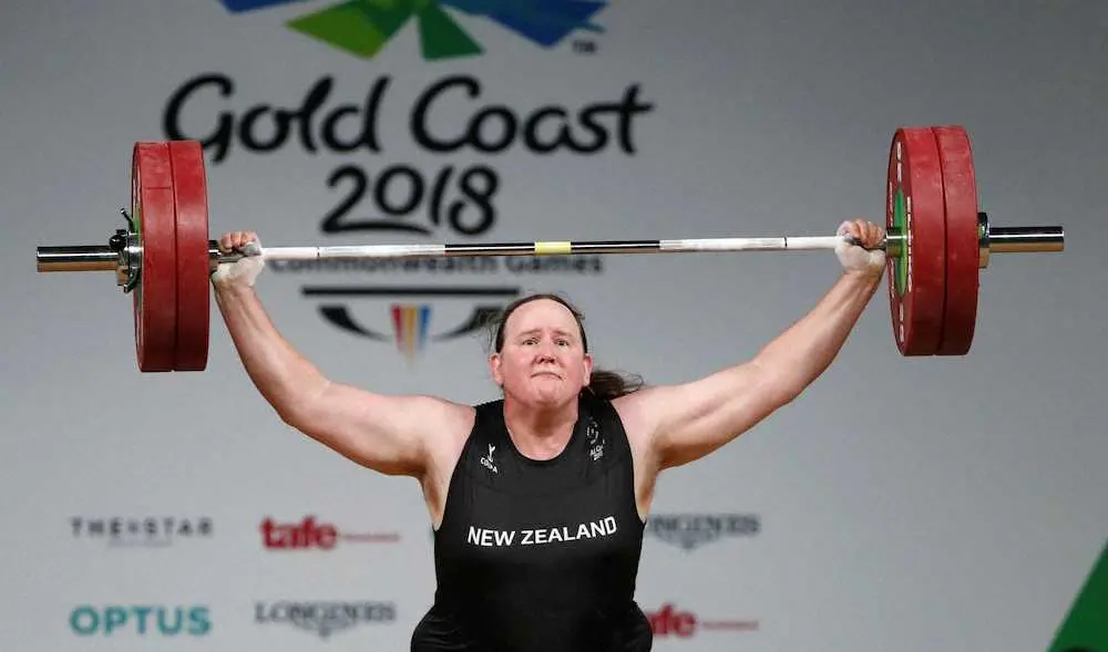 五輪に史上初トランスジェンダー選手出場決定　女子重量挙げ、NZのハバード　13年まで男子で競技
