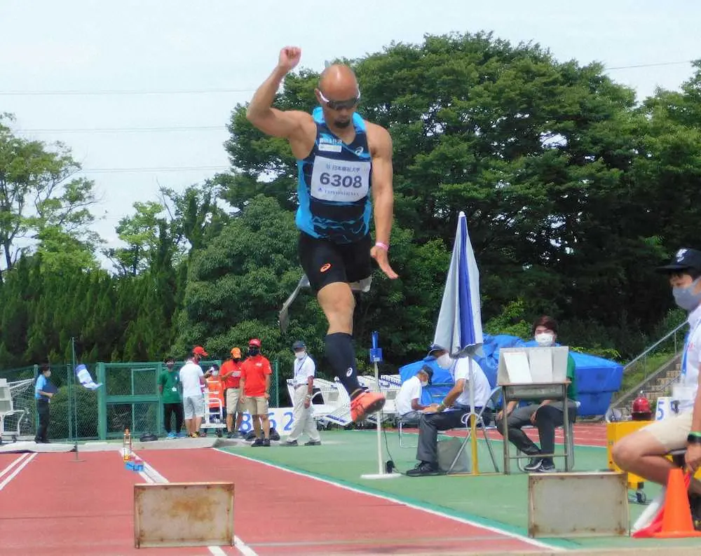 山本篤、パラ2大会連続メダルへ「狙っているのは7メートル」　男子走り幅跳び