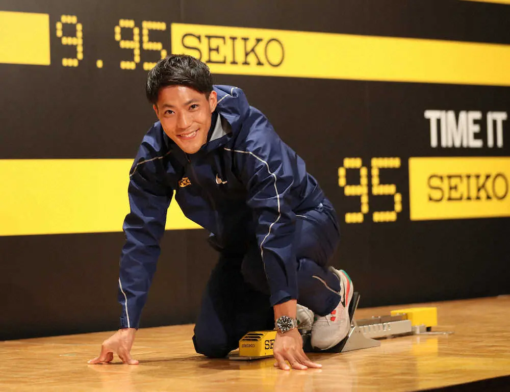 男子100代表の山県　五輪ファイナリストへ意気込み「力を出し切れば、夢も現実になる」