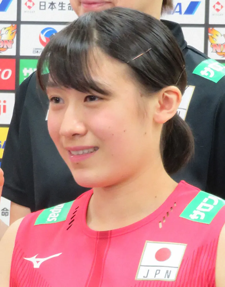 バレーボール女子日本代表の石川真佑