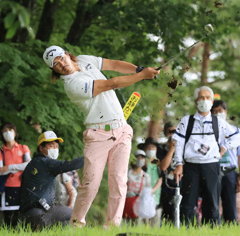 石川遼は4アンダーの暫定3位　男子ゴルフ日本プロ選手権第1日