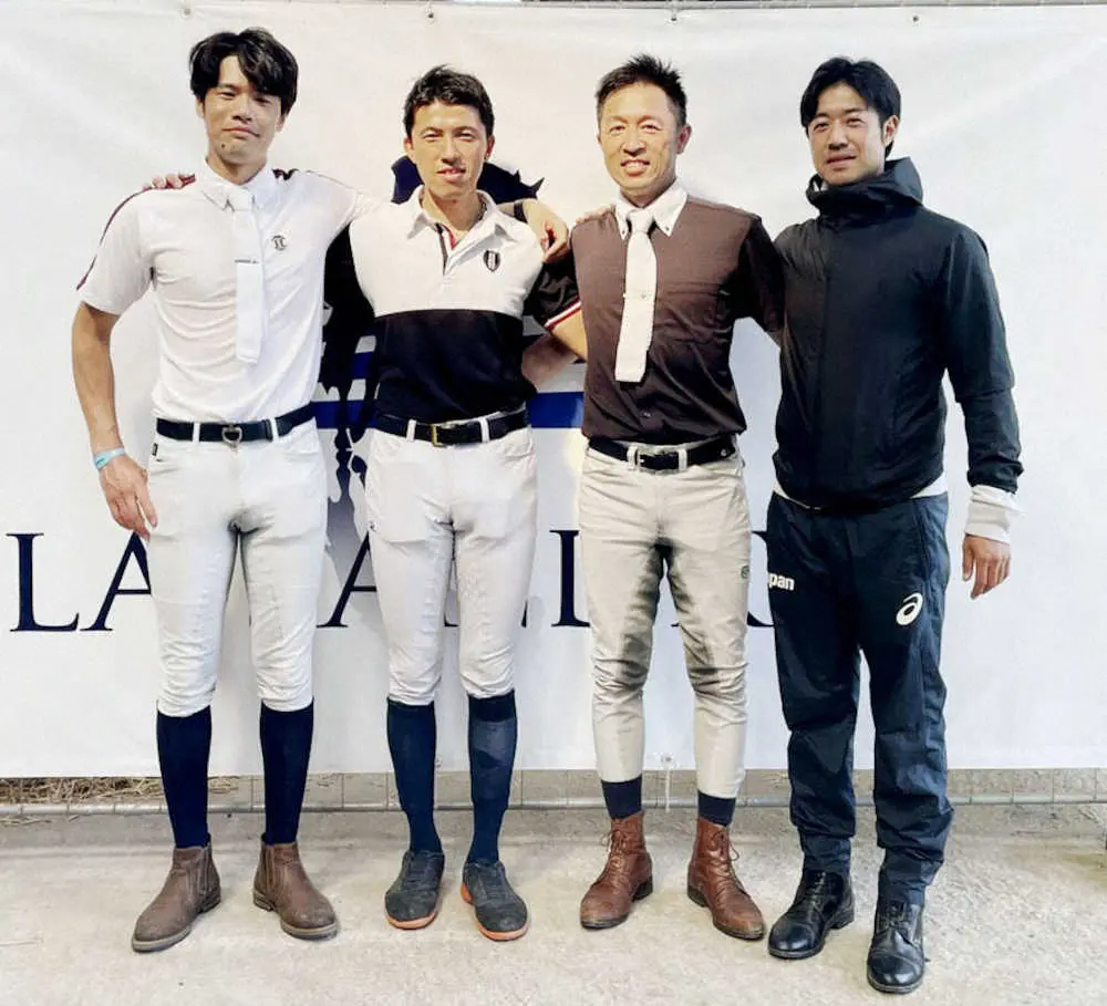馬術代表3種目9選手が東京五輪へ　馬場馬術でJRA職員コンビ佐渡＆北原と林が活躍誓う
