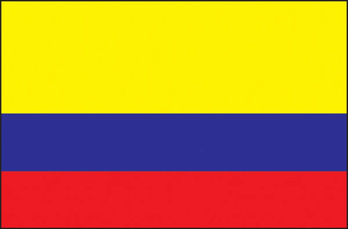 国旗コロンビア