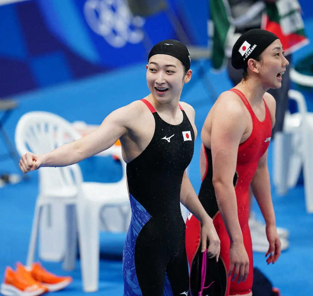 池江璃花子、力泳も「悔しい気持ち強い」　女子400メートルリレー予選突破逃す　白血病乗り越え五輪舞台