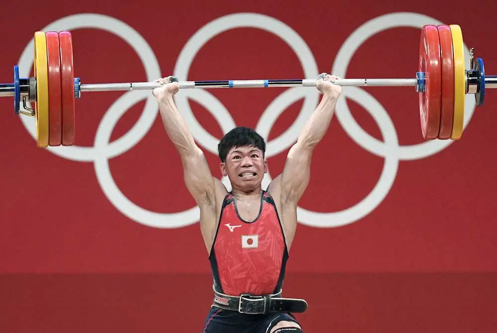 重量挙げ・糸数陽一が2大会連続で4位　日本男子37年ぶりのメダル届かず