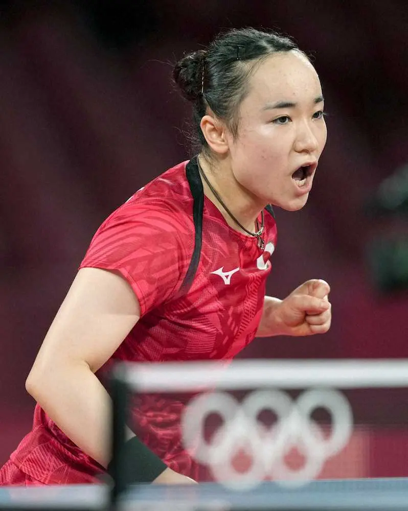 美誠4強　日本女子単初メダルへ「ビックリさせます」、29日準決勝＆決勝