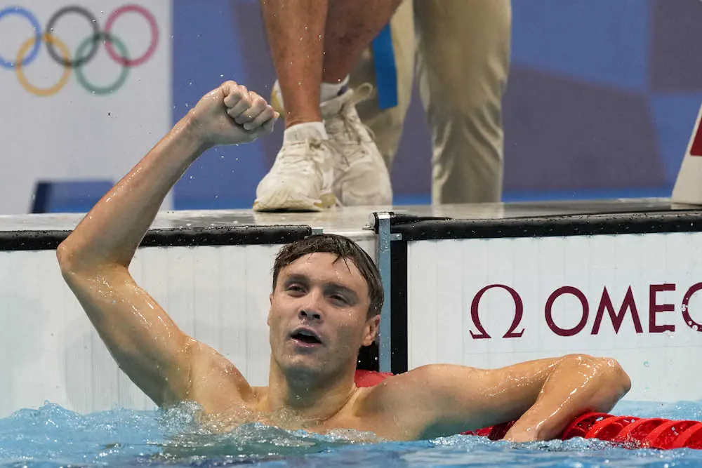 競泳の金メダル争いはデッドヒート　米国がオーストラリアを1つリード 